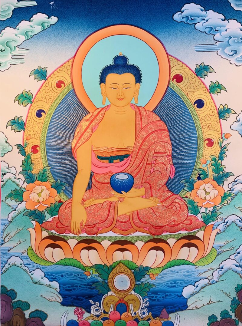 Shakyamuni Buddha Thangka Painting 50*40